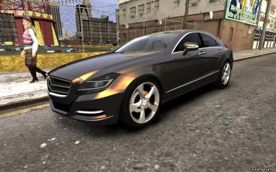 Скриншот Mercedes Benz CLS 2011