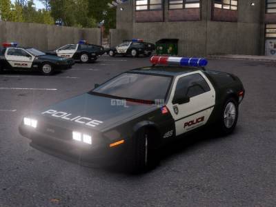 Скриншот DeLorean DMC-12 Police [Final]