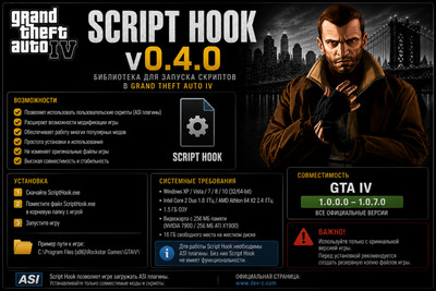 Script Hook v0.4.0