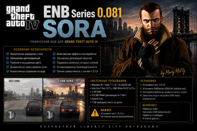 ENBSeries 0.081 SORA для GTA 4