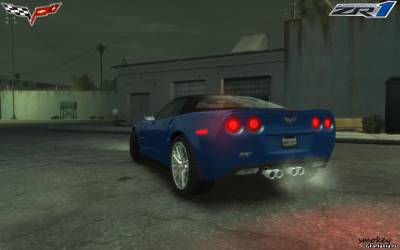 Скриншот Chevrolet Corvette ZR1