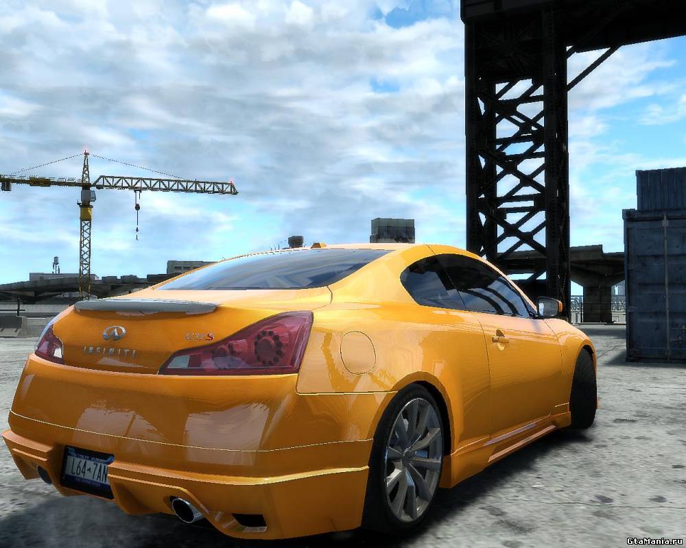 Скачать Infiniti G37 Coupe Sport by lesTat для GTA 4 от lesTat / Infiniti /  Автомобили для GTA 4