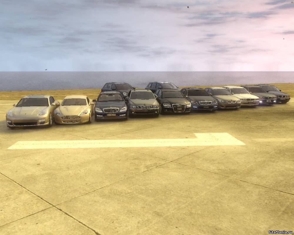 Скачать CarPack 2010 by dimon34 для GTA 4 от dimon34 / Сборки автомобилей /  Автомобили для GTA 4