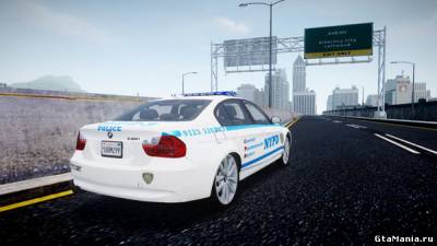 Скриншот NYPD BMW 350i v1.0