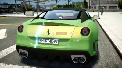 Скриншот Ferrari 599 GTO v1.1