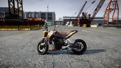 Скриншот KTM Duke 125