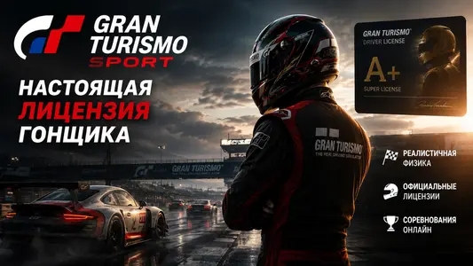 Gran Turismo Sport - настоящая лицензия гонщика