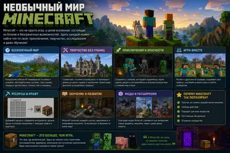 Необычный мир Minecraft