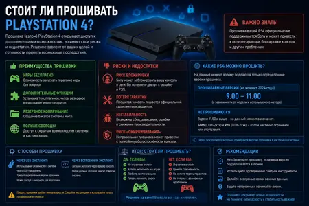 Стоит ли прошивать Playstation 4?
