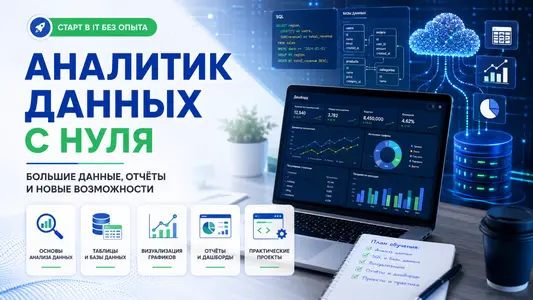 Аналитик данных с нуля: откройте для себя мир больших объемов информации