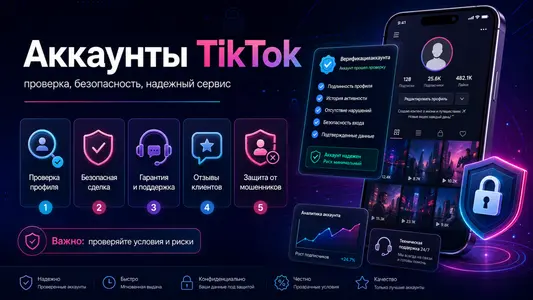 Купить аккаунты TikTok - Retriv.biz Проверенный магазин аккаунтов TikTok