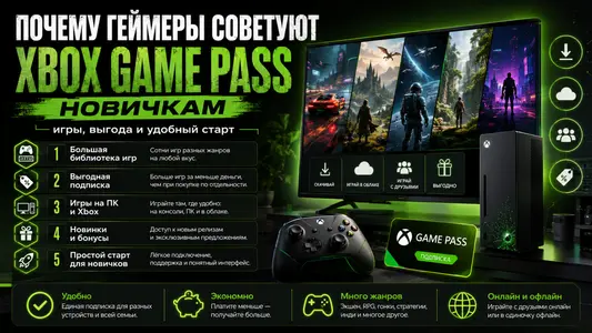 Почему геймеры советуют купить xbox game pass новичкам