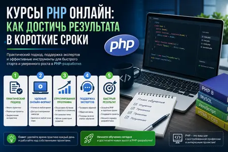 Курсы php онлайн: как достичь результата в короткие сроки