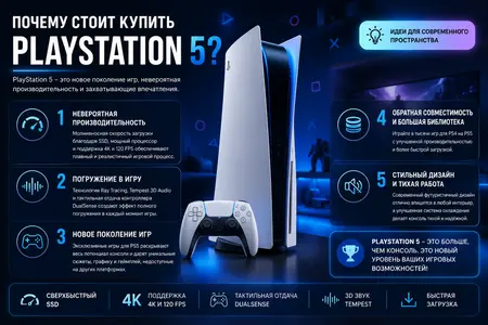Почему стоит купить PlayStation 5?