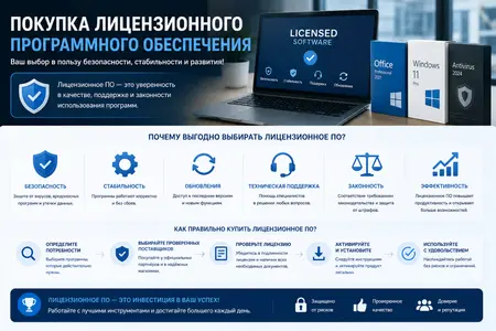 Покупка лицензионного программного обеспечения