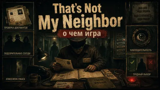 That's Not My Neighbor - о чем игра