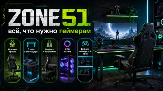 ZONE 51 – все, что нужно геймерам