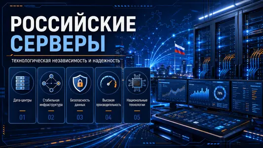 Российские серверы: курс на технологическую независимость
