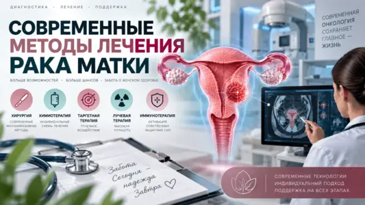 Современные методы лечения рака матки