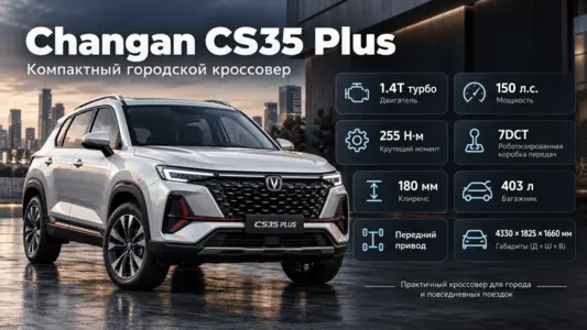 Changan CS35 Plus — характеристики, комплектации и выбор кроссовера