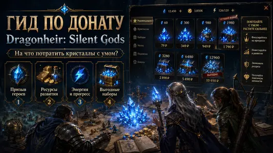 Гид по донату в Dragonheir: Silent Gods — на что потратить кристаллы с умом?