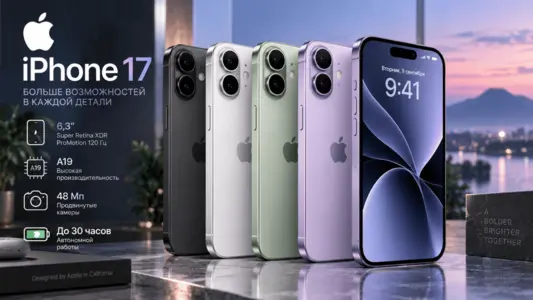 iPhone 17 — характеристики, камеры, экран и особенности выбора