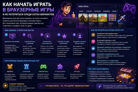 Как начать играть в браузерные игры и не потеряться среди сотен вариантов