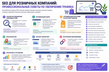 SEO для розничных компаний: профессиональные советы по увеличению трафика