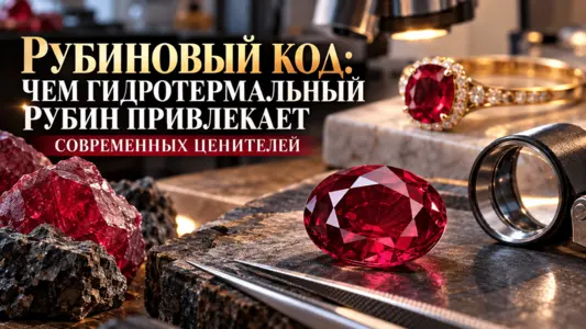 Гидротермальный рубин — характеристики лабораторного камня и его свойства
